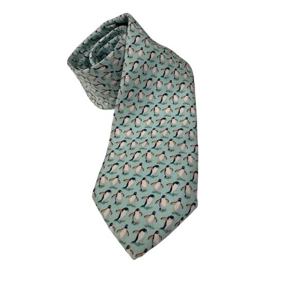 Vineyard Vines Boys Silk Penguin Tie - Picture 1 of 6